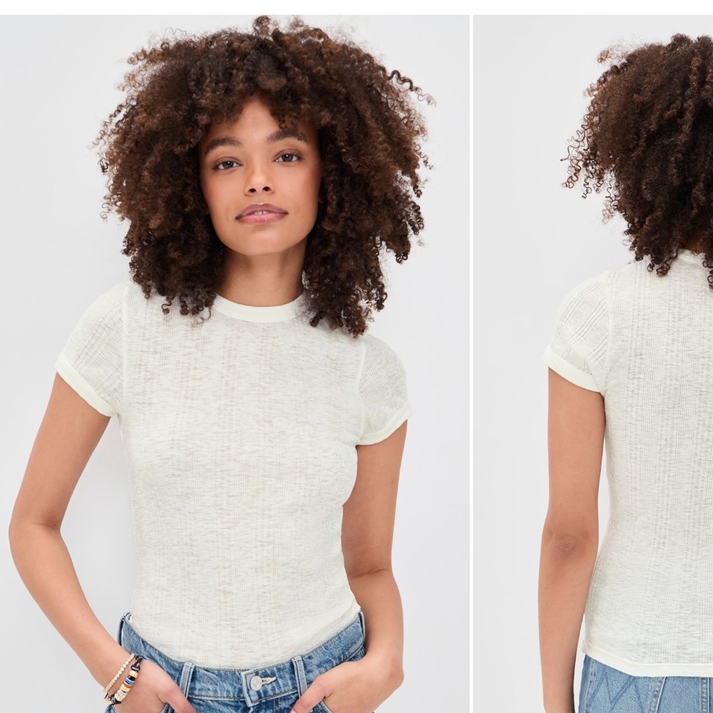 The Itty Bitty Ringer Tee Small - image 1